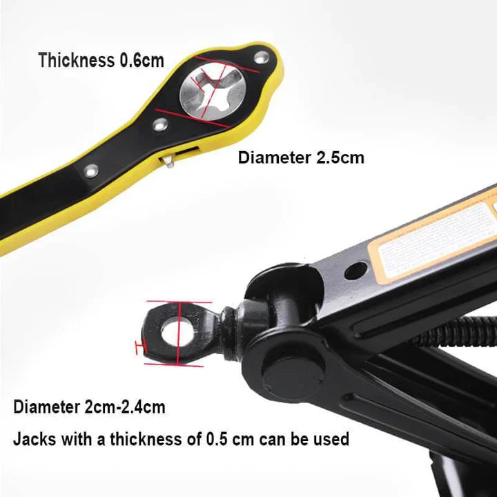 🔥🔥🔥New arrival Car Labor-saving Jack Ratchet Wrench🔥🔥🔥