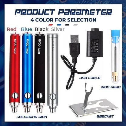 🔥🔥Wireless  cordless  rechargeable  charging Welding Tool Soldering Iron pen🔥🔥
