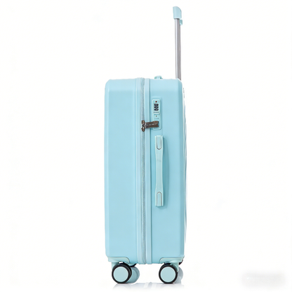 Cute-Style 24-Inch Rolling Suitcase: Stylish & Durable for Student Travel, Unisex Design