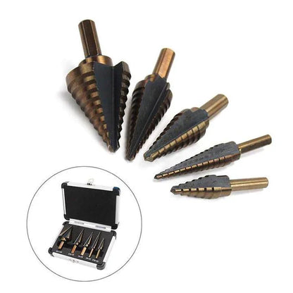 🔥🔥Titanium Step Drill Bit Set🔥🔥