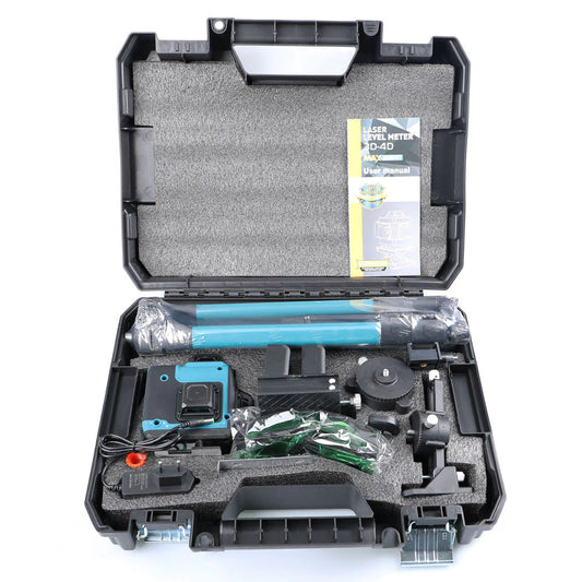 4D 16 Lines Green Laser Level, 360° Self-Leveling, Factory OEM Customizable
