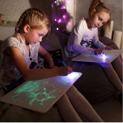 Hot Selling 🎁🌟 Magic LED Light Painting Board - Unleash your kids' creativity! ☀