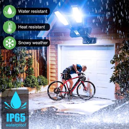 Hot-selling outdoor solar street lamps with 3 modes waterproof sensor remote control solar