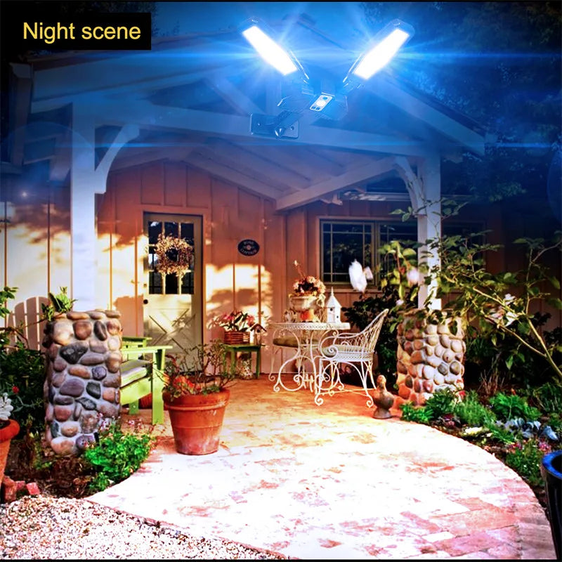 Hot-selling outdoor solar street lamps with 3 modes waterproof sensor remote control solar
