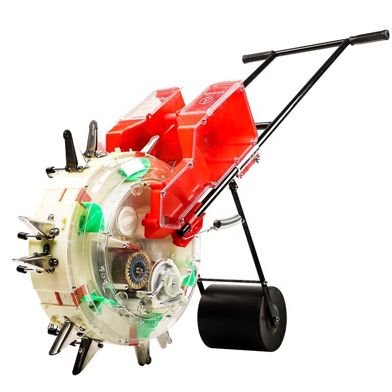 Hand-push wheeled peanut soybean corn vegetable precision seeder planter planter seeder