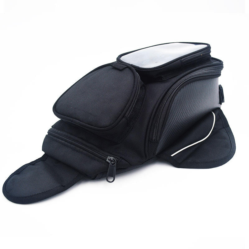 Magnetic Waterproof Motorcycle Tank Bag with Phone Navigation Window | Multi-Function Outdoor Storage