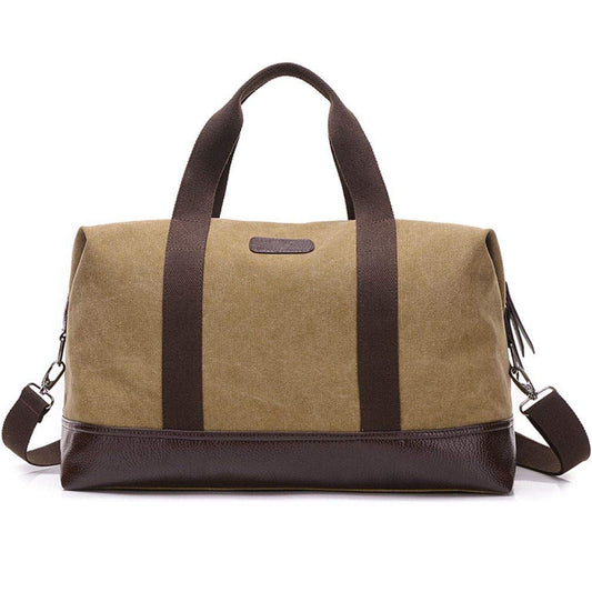 Large Capacity Canvas Tote Bag: Versatile Travel, Outdoor & Shopping Bag, Wear as Shoulder or Crossbody