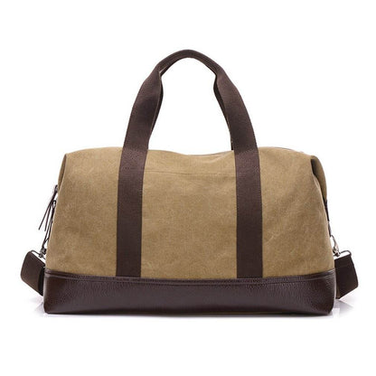 Large Capacity Canvas Tote Bag: Versatile Travel, Outdoor & Shopping Bag, Wear as Shoulder or Crossbody