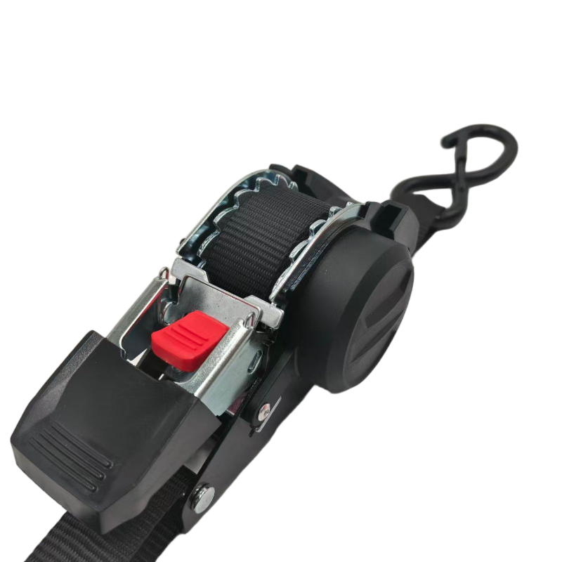 Retractable Ratchet Straps with Automatic Tensioning | Secure Cargo for Car, Motorcycle & Luggage