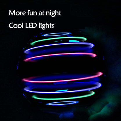Smart Magic Ball LED Flying Spinner Boomerang Ball Hand Controlled Mini Flying Toy Induction Interactive Light Toy