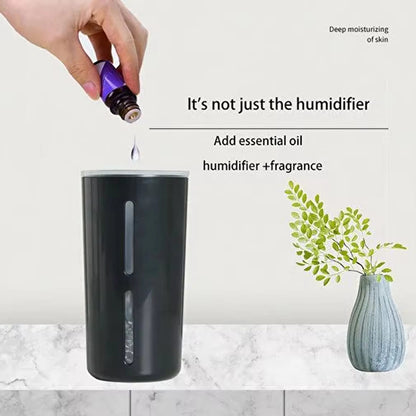 Portable Rechargeable Car Humidifier With Colorful Led Night Light Usb Scent Diffuser and Mini Humidifiers for Home