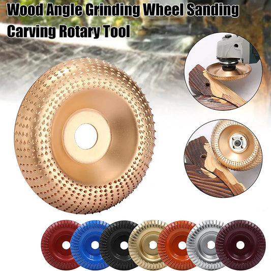 Must-have Wood Carving Discs for Angle Grinders - Precisely Shape and Sculpt Wood Art Projects