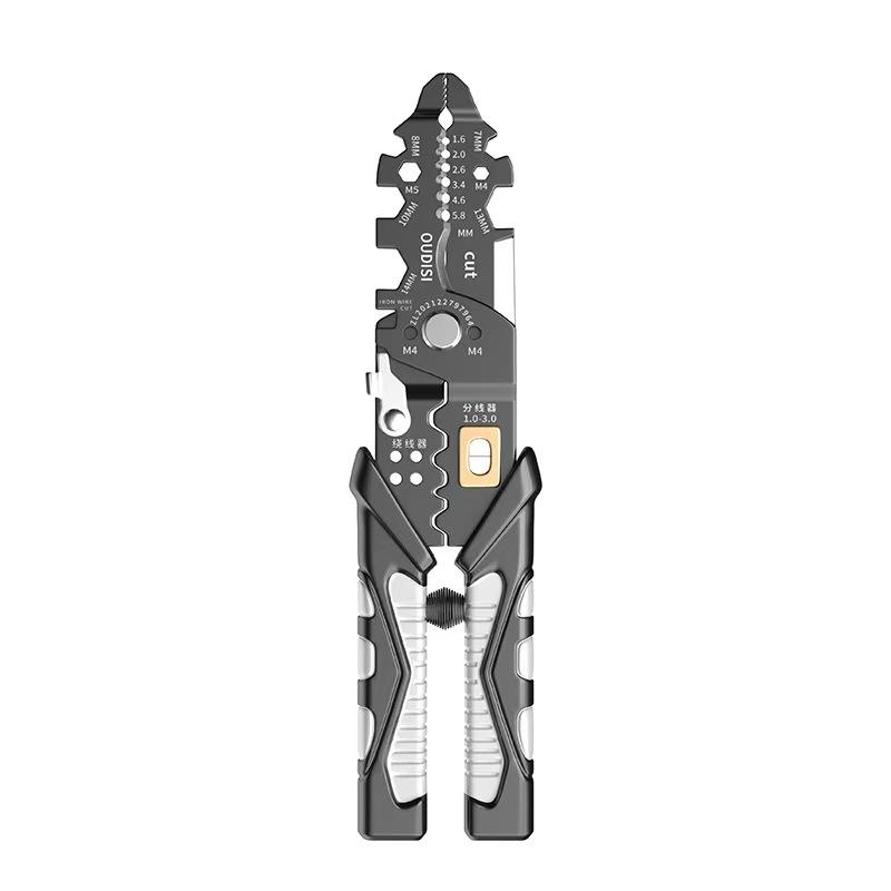 25-in-1 Multi-function Wire Stripping Pliers Suitable for Winding, Cutting, Stripping and Crimping Wires