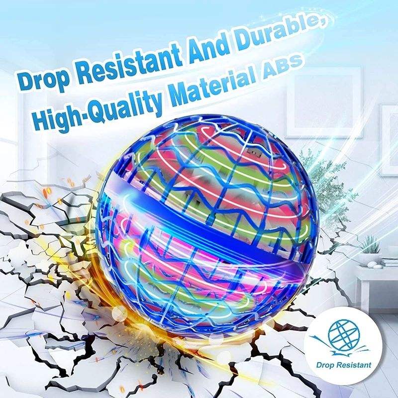 Smart Magic Ball LED Flying Spinner Boomerang Ball Hand Controlled Mini Flying Toy Induction Interactive Light Toy