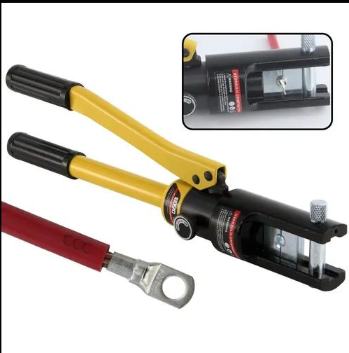 Copper-Aluminum Nose & Cable Crimping Pliers, Manual Hydraulic Type, Portable Electrician Tool