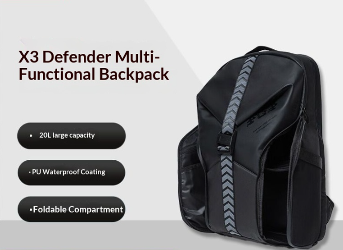 Legion X3 Backpack: Fidlock Magnetic Buckle + 20L Capacity, Perfect for Digital Commuters