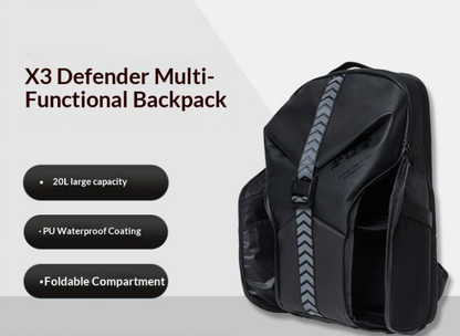 Legion X3 Backpack: Fidlock Magnetic Buckle + 20L Capacity, Perfect for Digital Commuters