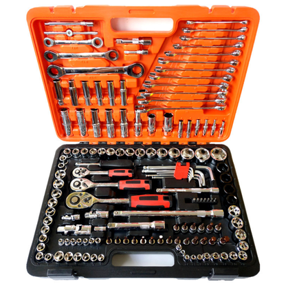 121-Piece Socket Wrench Set Hardware Maintenance Tool Box Combination