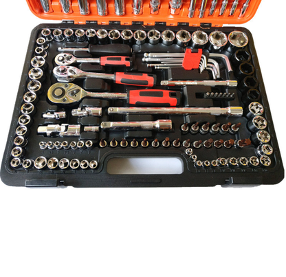 121-Piece Socket Wrench Set Hardware Maintenance Tool Box Combination