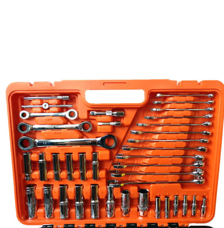 Hardware Socket Wrench Kit 121-Piece Vehicle Maintenance Tool Set