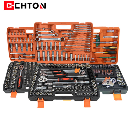 121-Piece Vehicle Maintenance Socket Wrench Set Hardware Tool Box Combination