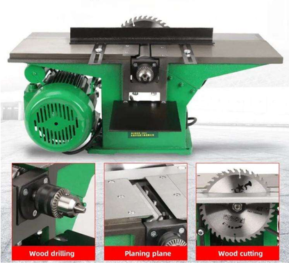Qiangli 150 Woodworking Electric Planer - Small home planer with precision planing and sawing function, easy to use, and a hot seller in Africa!