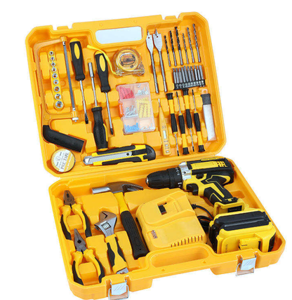 118-Piece Cordless Impact Drill Set