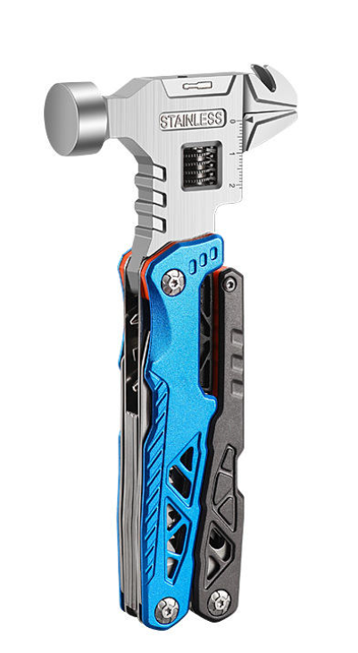Heavy-Duty Steel 18-in-1 Multifunctional Outdoor Tool — Wrench & Pliers