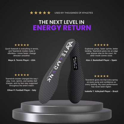 Soft and comfortable PRO carbon insole