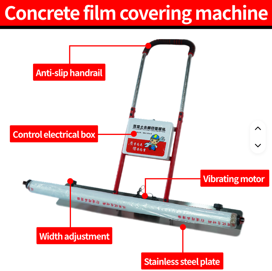 Leveling Concrete Road Screeding Laser Screed Machine