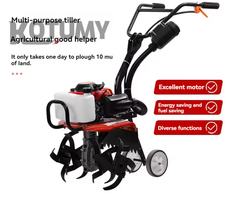 Rotary tiller, hand plow, agricultural tillage machine, engine tiller, tillage machine