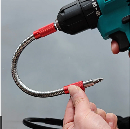 (🔥HOT SALE NOW 49% OFF) - Hexagonal Shank Metal Flex Universal Extension Bit Holder