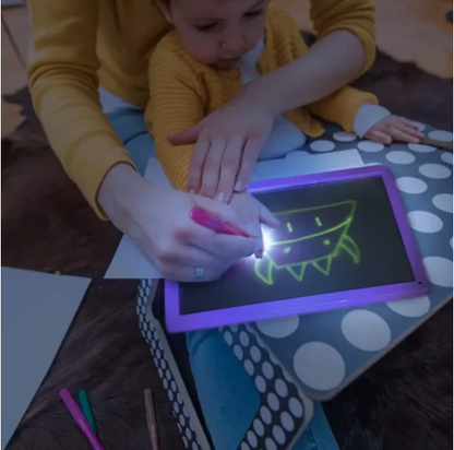 🎁2026 New Year Hot Sale🎁🌟Magic LED Light Drawing Pad - Release the Creativity of Children!☀