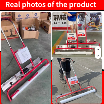 Leveling Concrete Road Screeding Laser Screed Machine