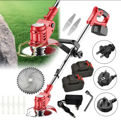 Upgrade your lawn game! 🌳✨ Get our cordless weed eater reel mower today and start cutting like a pro