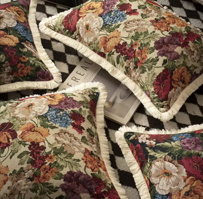 American Exotic Style Jacquard Cushion Cover