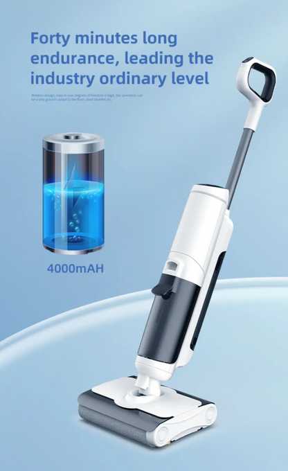 Household floor washing machine Handheld wireless intelligent automatic sweep mop