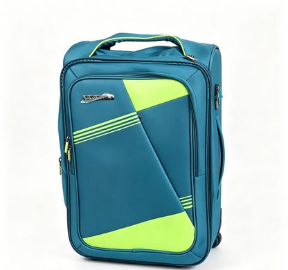24-Inch Suitcase: Large, Durable with Silent Wheels & Lock | For Students & Business Travelers