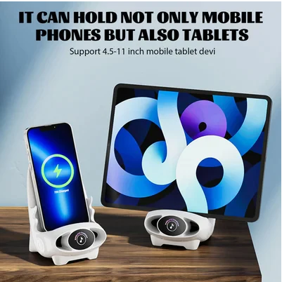 🔥🔥🔥Mini Chair Wireless Fast Charger Multifunctional Phone Holder🔥🔥🔥