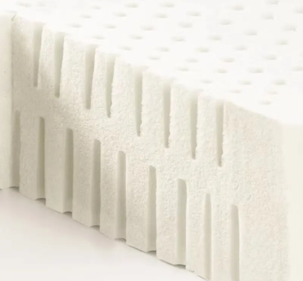 The latex mattress originating from nature is breathable anti mite hypoallergenic and made of high quality materials