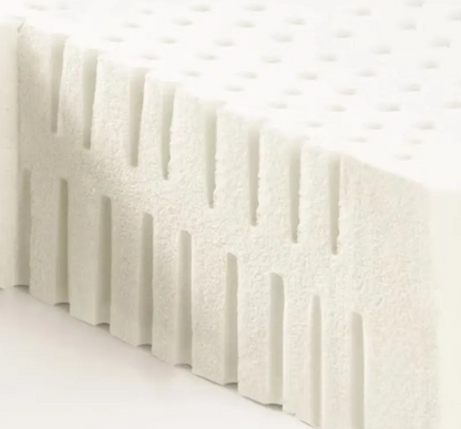 The latex mattress originating from nature is breathable anti mite hypoallergenic and made of high quality materials