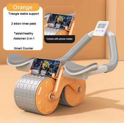 Rebound Abdominal Wheel Multifunctional Dual Hand Support Abdominal Wheel