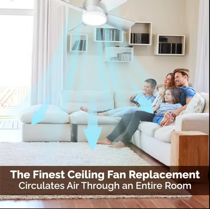 Mini ceiling fan light Cordless/Wireless