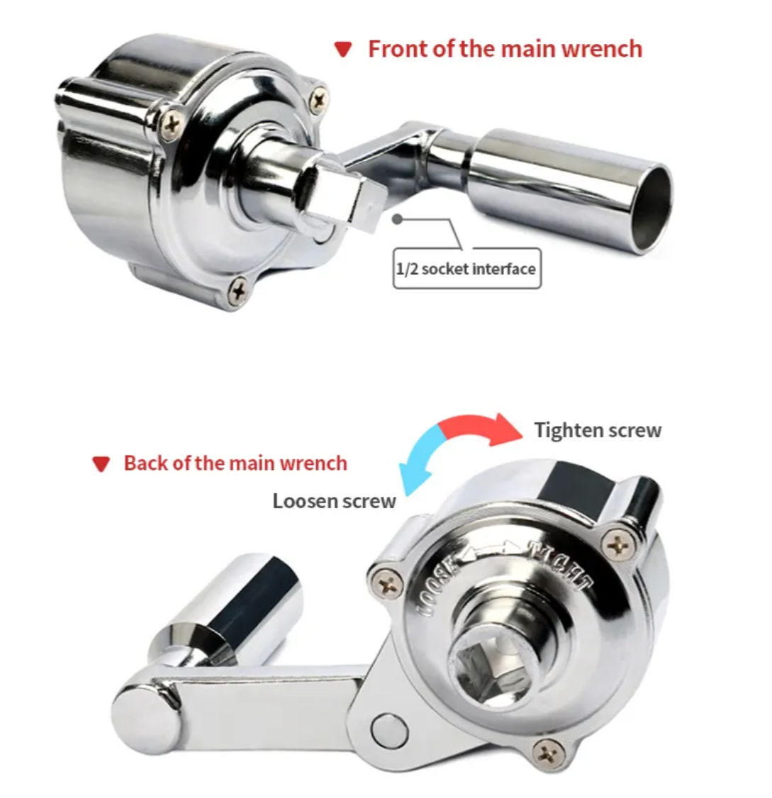 Car Torque Multiplier Wrench Labor Saving Spanner