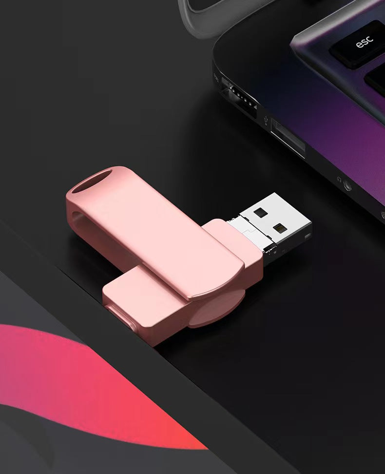 Large capacity 128g 4-in-1 USB flash drive