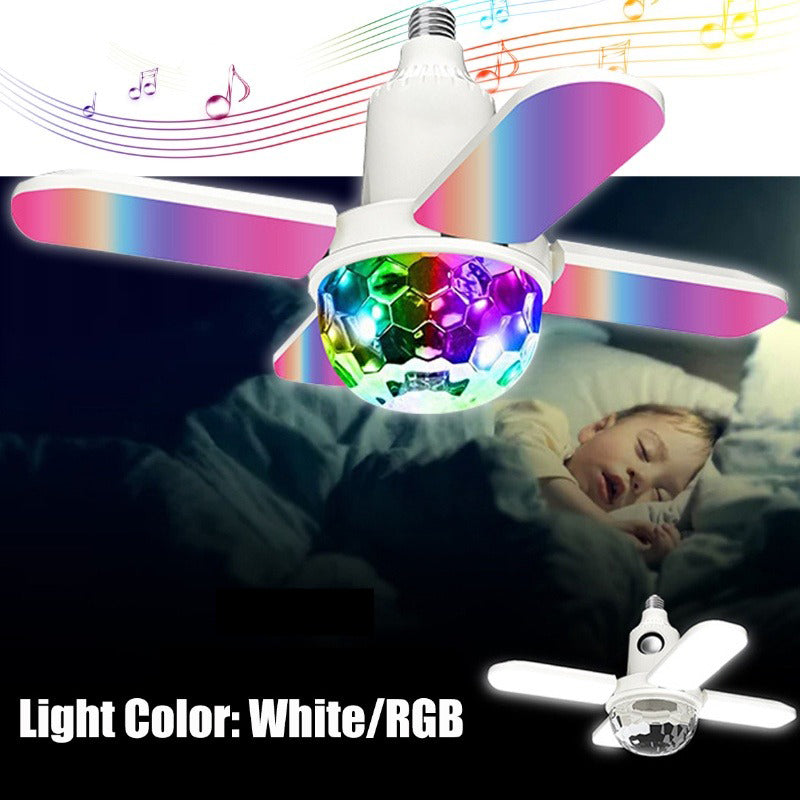 Smart Waterproof Ceiling Light LED Music Ceiling Lamp,with Bluetooth Speaker Dimmable RGB Color Changing Light with Remote Control