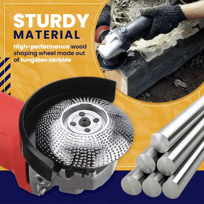 Must-have Wood Carving Discs for Angle Grinders - Precisely Shape and Sculpt Wood Art Projects